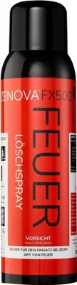 Produktbild von Zenova FX500 Feuerlöscher Spray 500ml Löschspray ALLE Brände Lithium Batterien