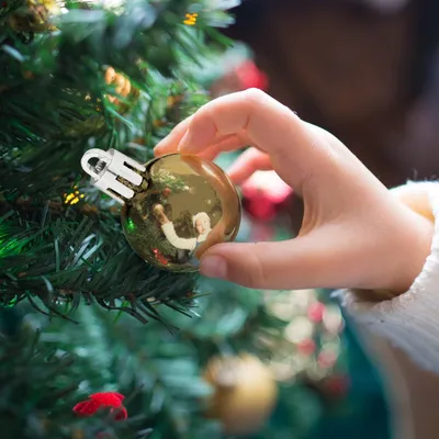 Image de Ensemble de 96 boules de Noël en plastique