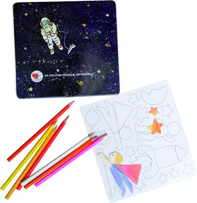 Immagine prodotto di Set da disegno con pezzi magnetici, Astronauta, Egmont Toys