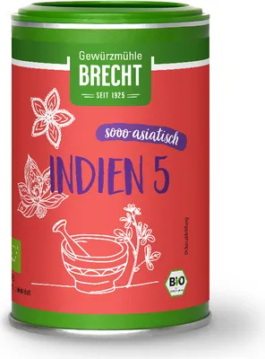 Image de Moulin à épices Brecht Inde 5, 70g