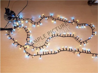 Image de Guirlande serpentine 400 Leds 11m lumière chaude et froide