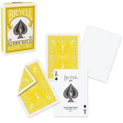 Productafbeelding van Bicycle - Poker deck - Yellow back
