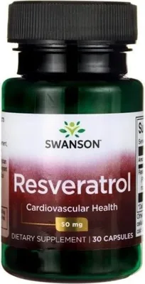 Productafbeelding van Swanson Dietary supplements Resveratrol 50 MG, BI7613