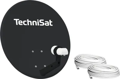 Produktbild von Technisat SAT-Spiegel mit LNB TECHNITENNE 60 anthrazit inkl. AZ/EL-Halterung, Twin-LNB