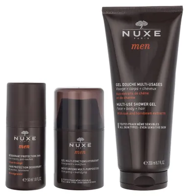 Produktbild von Nuxe Men Set Deo Spray 50ml/ Cream 50ml/ Shower Gel 200ml 300 ml