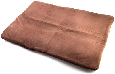 Produktbild von PolkaHome® Haustierdecke – isoliert, leicht gefüttert, rutschfest, 100 x 70 cm, Braun