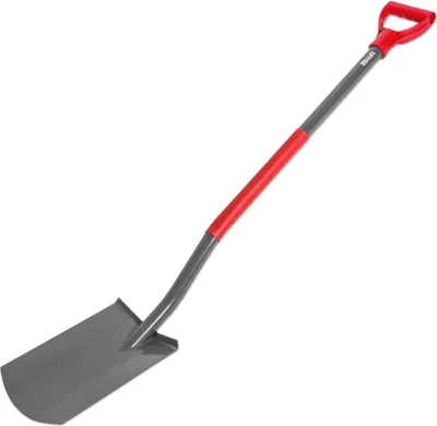 Produktbild von PROFI Gartenspaten Spaten Rund Metallstiel Feldspaten