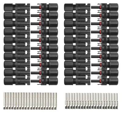 Produktbild von Solarstecker für Solarpanel Solarkabel Steckverbinder Photovoltaik Stecker 1500VTyp:20-Paar