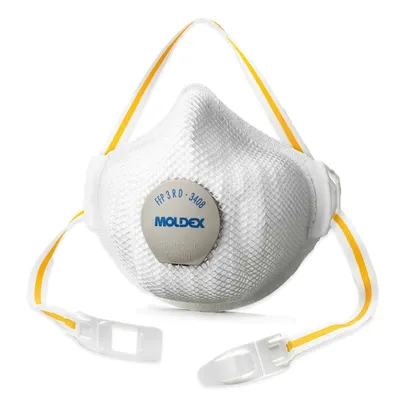 Produktbild von Moldex FFP3 Maske Air Plus Pro Valve mit Dichtlippe und Klimaventil R D - 5er Box