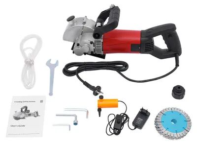 Imagen del producto de Máquina eléctrica para hacer ranuras – 2800 W. Fresadora para muros – 7000 RPM (revoluciones por minuto). Velocidad