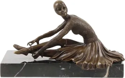 Produktbild von Bronzeskulptur Bronzefigur Tanara