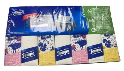 Obrázek produktu pro Tempo, ubrousky, 42x10 kusů (VÝROBEK Z NĚMECKA)