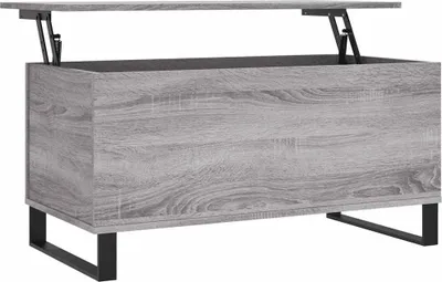Produktbild von vidaXL Couchtisch Grau Sonoma 90x44,5x45 cm Holzwerkstoff