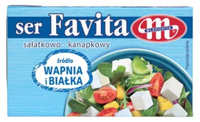 Obrázek produktu pro Mléčný sýr Favita 18 % 270 g