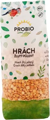Obrázek produktu pro Hrách žlutý půlený500 g PROBIO