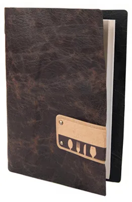 Produktbild von 1x Speisekarte "VINTAGE" braun A4