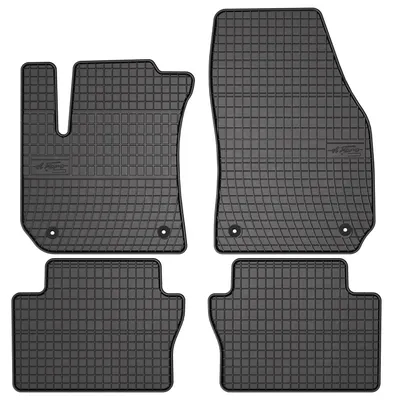 Immagine prodotto di Tappetini auto in gomma adatto per Opel Zafira B (2005-2014, monovolume) neri, set 4 pz, con fissaggi