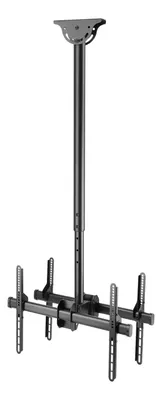 Obrázek produktu pro Deltaco ARM-0404, 177,8 cm (70"), 200 x 200 mm, 600 x 400 mm, -25 - 5°, -180 - 180°, Černá