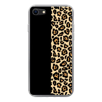 Produktbild von MuchoWow® Handyhülle Schutzhülle Hülle für iPhone 8 Panther Druck - Design - Tiere Silikon Softcase Handy Hülle - Schutzhaube