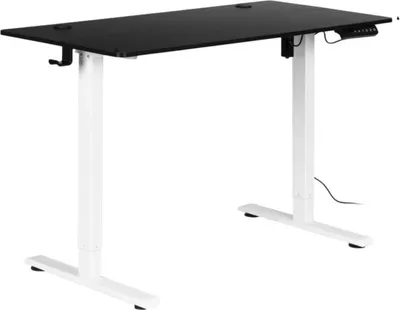 Produktbild von ModernHome JNI-D45A-5-16 Elektrisch höhenverstellbarer Schreibtisch 120 x 60 cm, schwarz