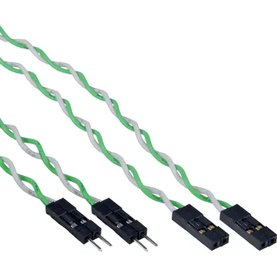 Produktbild von InLine 33440O, Grün, Weiß, 30 cm