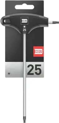 Produktbild von TORX® T-Griff Schraubendreher TX25, mit HybridTouch (INBUS® 70525)