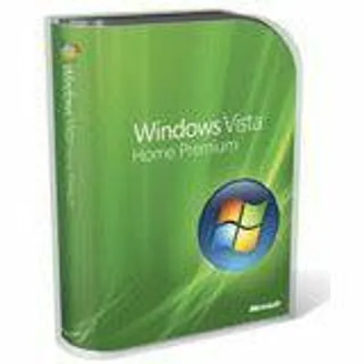 Produktbild von Microsoft Windows Vista Home Premium, EN, DVD, Disk Kit, 15 GB, 0.5 GB, ENG, 800 MHz