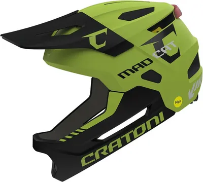 Obrázek produktu pro Cratoni Madcat Mips Lime/black Matt dětská přilba - S/m (49-56cm)