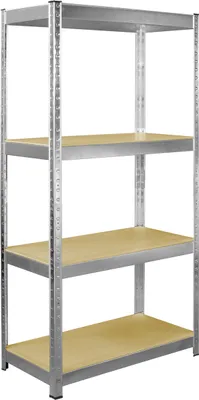Produktbild von Lagerregal Kellerregal HausRegal BüroRegal Steckregal Schwerlastregal Lager- & Regalsysteme 1600x800x400-4/175 kg Verzink