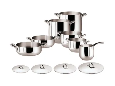 Produktbild von Sambonet S1669 Kikka Kochtopfset 11tlg., Edelstahl Rostfrei