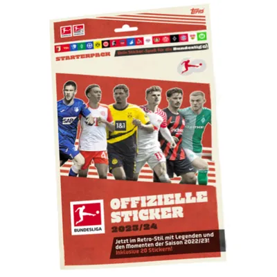 Produktbild von Topps Bundesliga Sticker 2024 - Fußball Sammelsticker - 1 Starter
