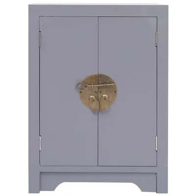 Zdjęcie produktu dla VidaXL 284072, Szary, MDF, Paulownia, 380 mm, 280 mm, 520 mm, 1 szt.