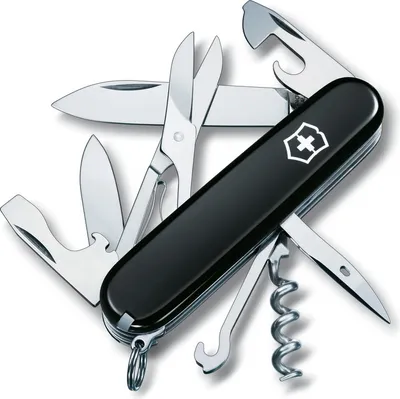 Zdjęcie produktu dla Nóż oficerski Victorinox, Climber, czarny 1.3703.3
