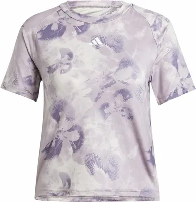 Produktbild von Damen Kurzarm-T-Shirt Adidas Essentials Aop Flower (M)