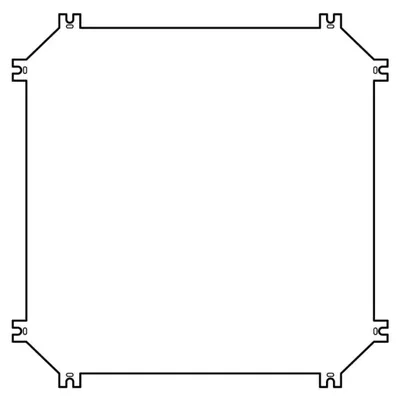 Image de Eaton plaque de montage IM4-CI44 090827