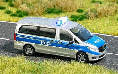 Produktbild von Busch 5597 Mercedes V-Klasse Polizei beleuchtet