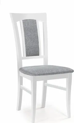 Obrázek produktu pro Halmar Jídelní židle Konrad - bílá / šedá