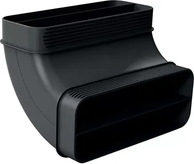 Produktbild von 90° Flachkanalbogen HZ9VDSB2, Rohr