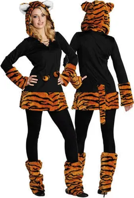 Produktbild von Tiger Katze Leopard Karneval Fasching Kostüm 32