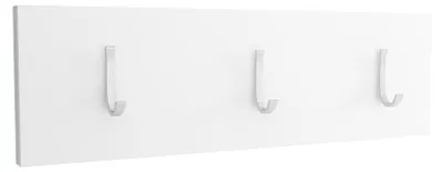 Produktbild von Garderobe LUTON 6 BLACK 16– Farbe: schwarz, moderner Schrank 40x95x186 cm, funktionale Lösung für den Flur, Garderobeschrank, Flurmöbel