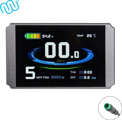 Obrázok produktu pre windmeile | Displej KT-LCD8H s m rozhraním, vodotesný,  používateľské rozhranie, LCD displej, podsvietený, multifunkčný, E-Bike, Pedelec, 24V/36V/48V