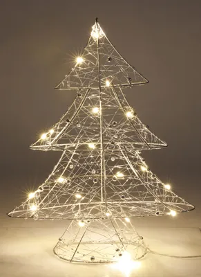 Produktbild von LED Draht Tannenbaum Christbaum Weihnachtsbaum Weihnachten  40 cm