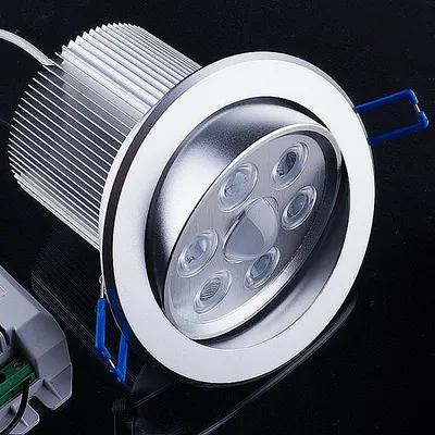 Produktbild von LED Einbaustrahler CREE 20W schwenkbar Weiß Ø105mm