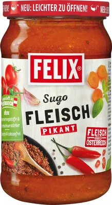 Produktbild von FELIX Sugo Fleisch pikant 360g