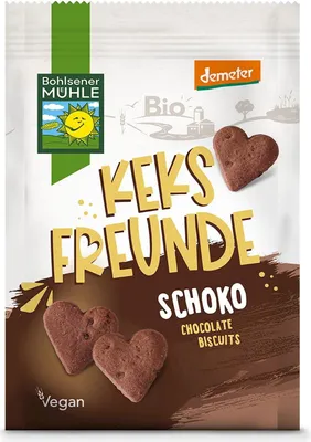 CIASTKA CZEKOLADOWE SERCA DEMETER BIO 125 g - BOHLSENER MUEHLE