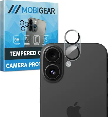 Produktbild von Mobigear iPhone 17 Panzerglas Gehärtetes Glas Kamera Schutz