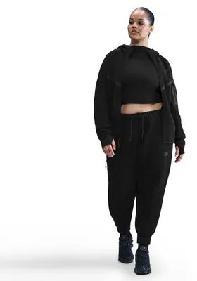 Produktbild von Nike Damen Sportswear Tech Fleece Mit Mittelhohem Bund (Große Größe) Damen-Jogge