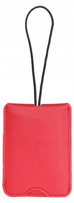 Produktbild von PUCCINI ZB08 3 Adressanhänger für Gepäck Rot