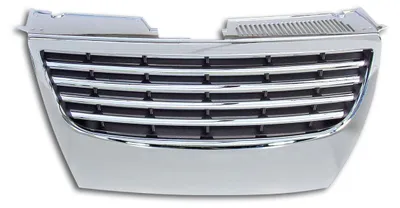 Produktbild von Kühlergrill CHROM SCHWARZ VW Passat 3C 05- Front Grill Sportgrill ohne Emblem