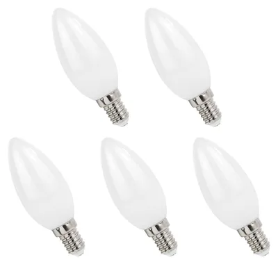 Produktbild von Spectrum E14 LED Lampe 5,5W 650lm 4000K Neutralweiß 230V 5 Stück